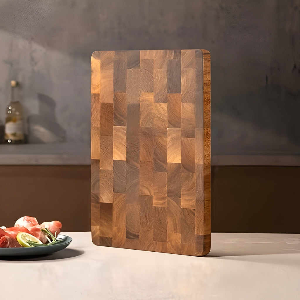Tagliere in legno di acacia – Di alta qualità e durevole | Ideale per cucinare e servire