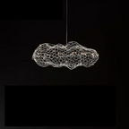 Lampada a sospensione Nuvola in Rete di Ferro Design Danese