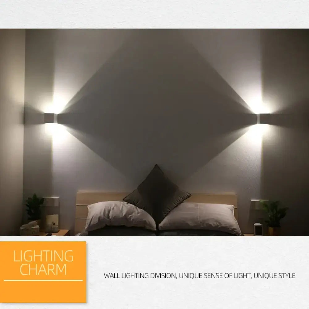 Applique murale LED impermeabile 6W/12W per esterni e interni