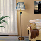 Lampade da Terra Tiffany Moderni LED Metallo Tessuto Soggiorno/Camera da Letto