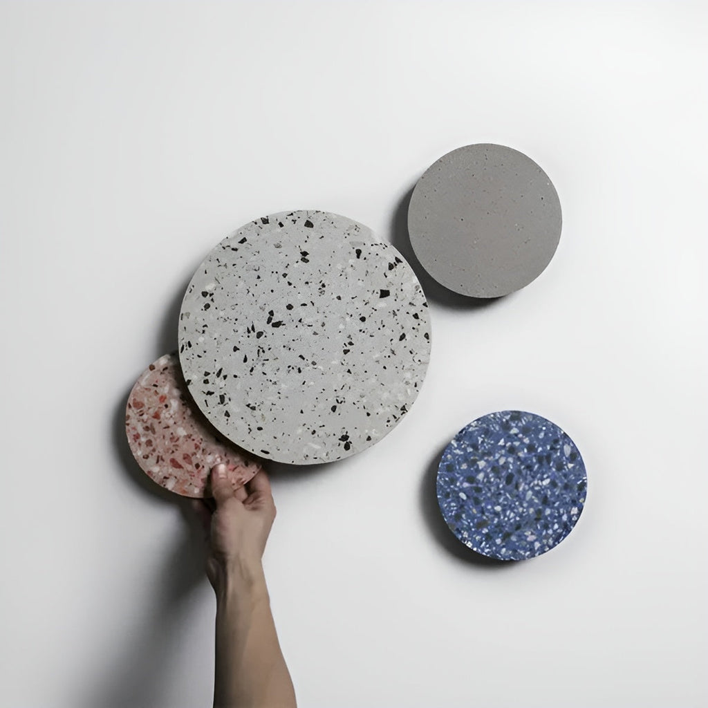 Applique in Terrazzo – Design Scandinavo e Illuminazione Accogliente | Perfetta per il Soggiorno