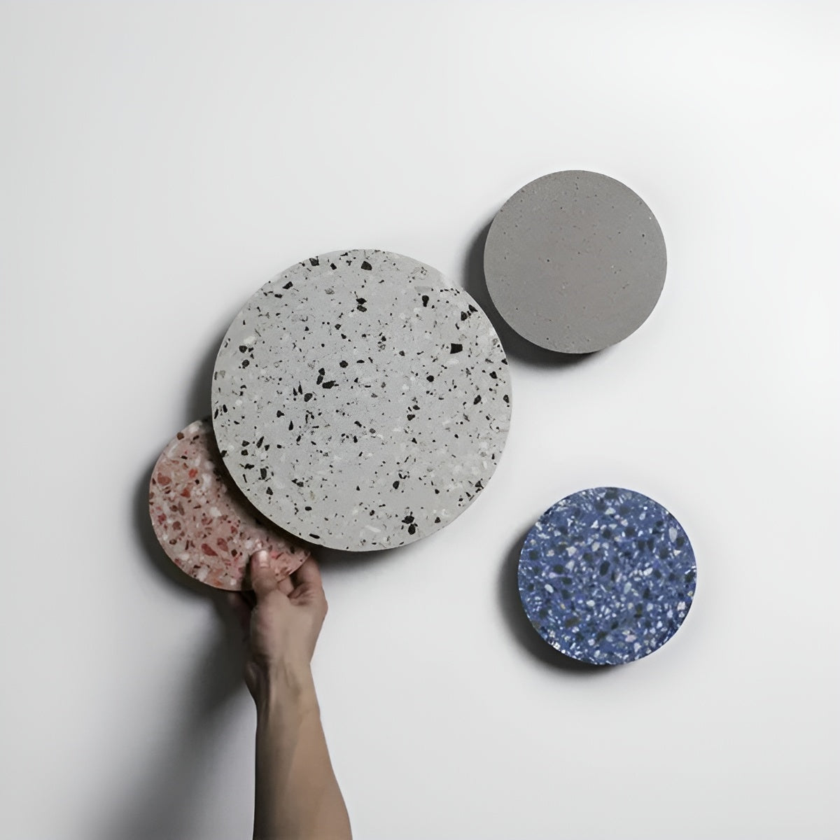 Applique in Terrazzo – Design Scandinavo e Illuminazione Accogliente | Perfetta per il Soggiorno
