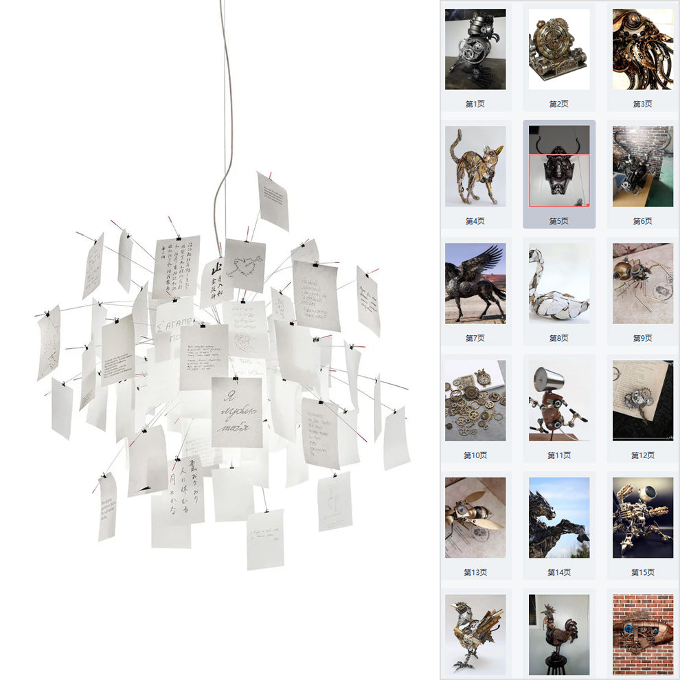 Candelabro di Carta