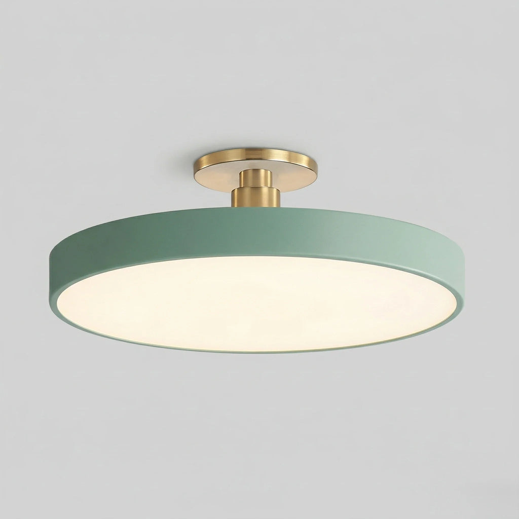 Lampada da soffitto rotonda a incasso nordica