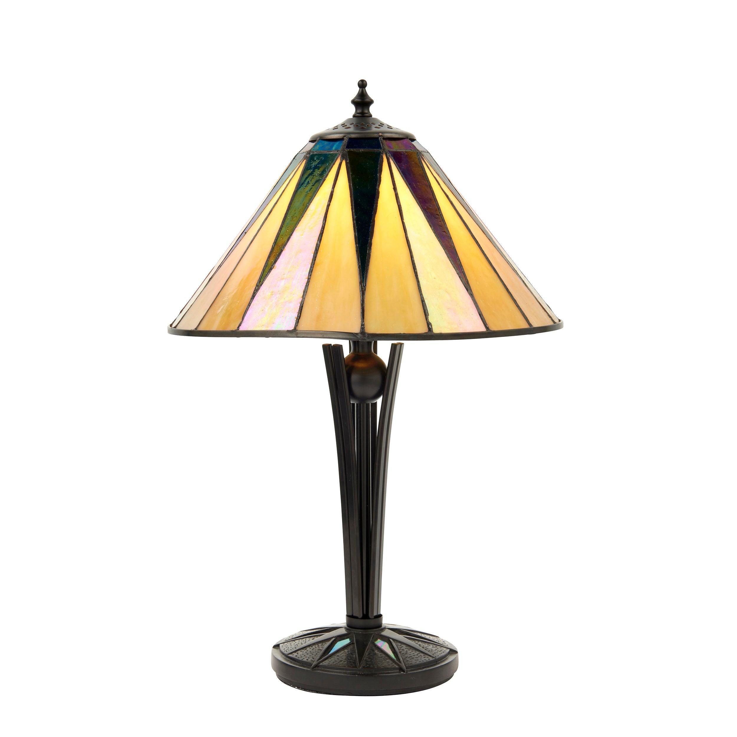 Lampada da Tavolo Tiffany Dark Star Interiors 1900