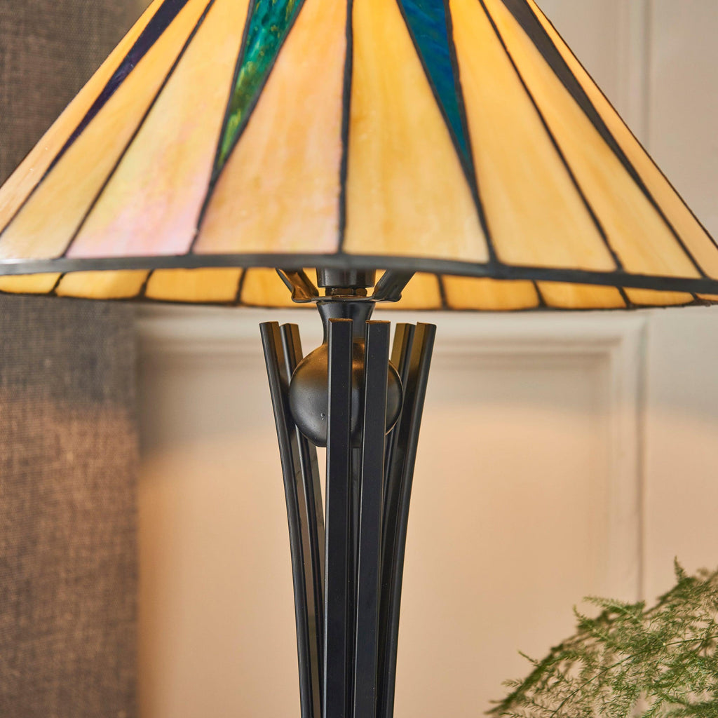 Lampada da Tavolo Tiffany Dark Star Interiors 1900