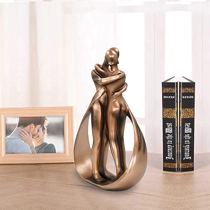 UnityEmbrace - Statua artigianale che simboleggia l'amore eterno