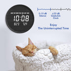 Orologio da Parete Digitale Scandinavo con Display LED e Alimentazione USB