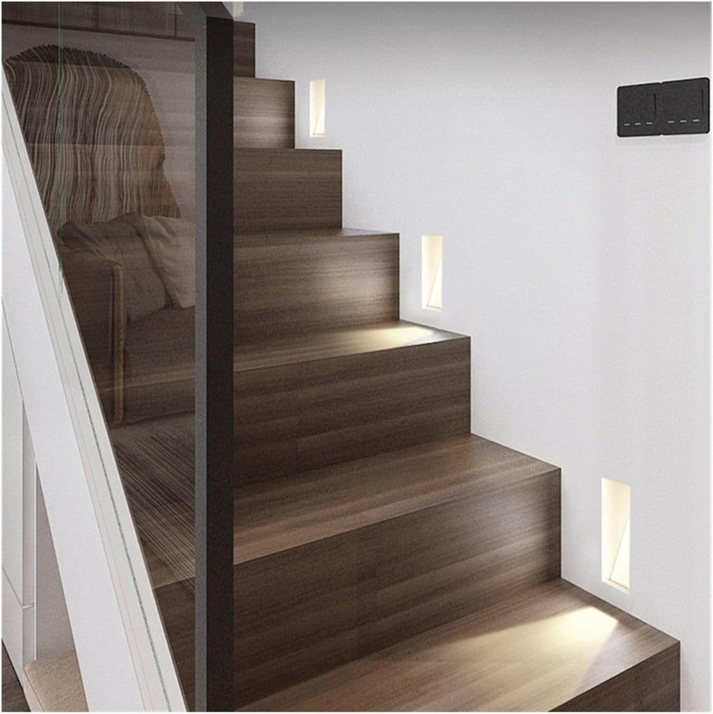 Applique LED da parete senza cornice in acciaio inossidabile Nordic 1 luce