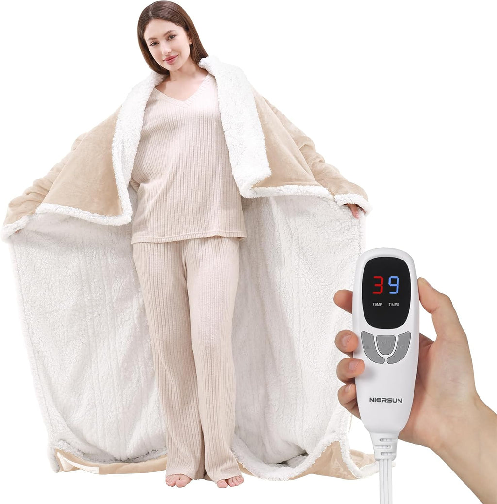 Coperta Elettrica per Tutto il Corpo – Calore e Comfort Immediati
