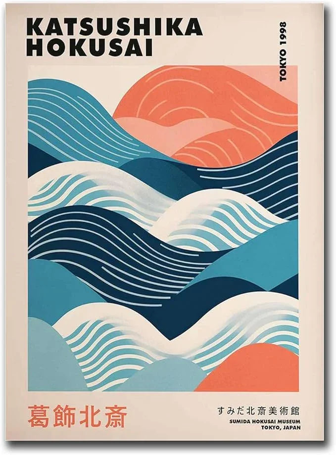 Onde di Katsushika Hokusai