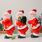 Babbo Natale Ballante con Sedere Nudo – Decorazione Natalizia Divertente