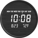 Orologio da Parete Digitale Scandinavo con Display LED e Alimentazione USB