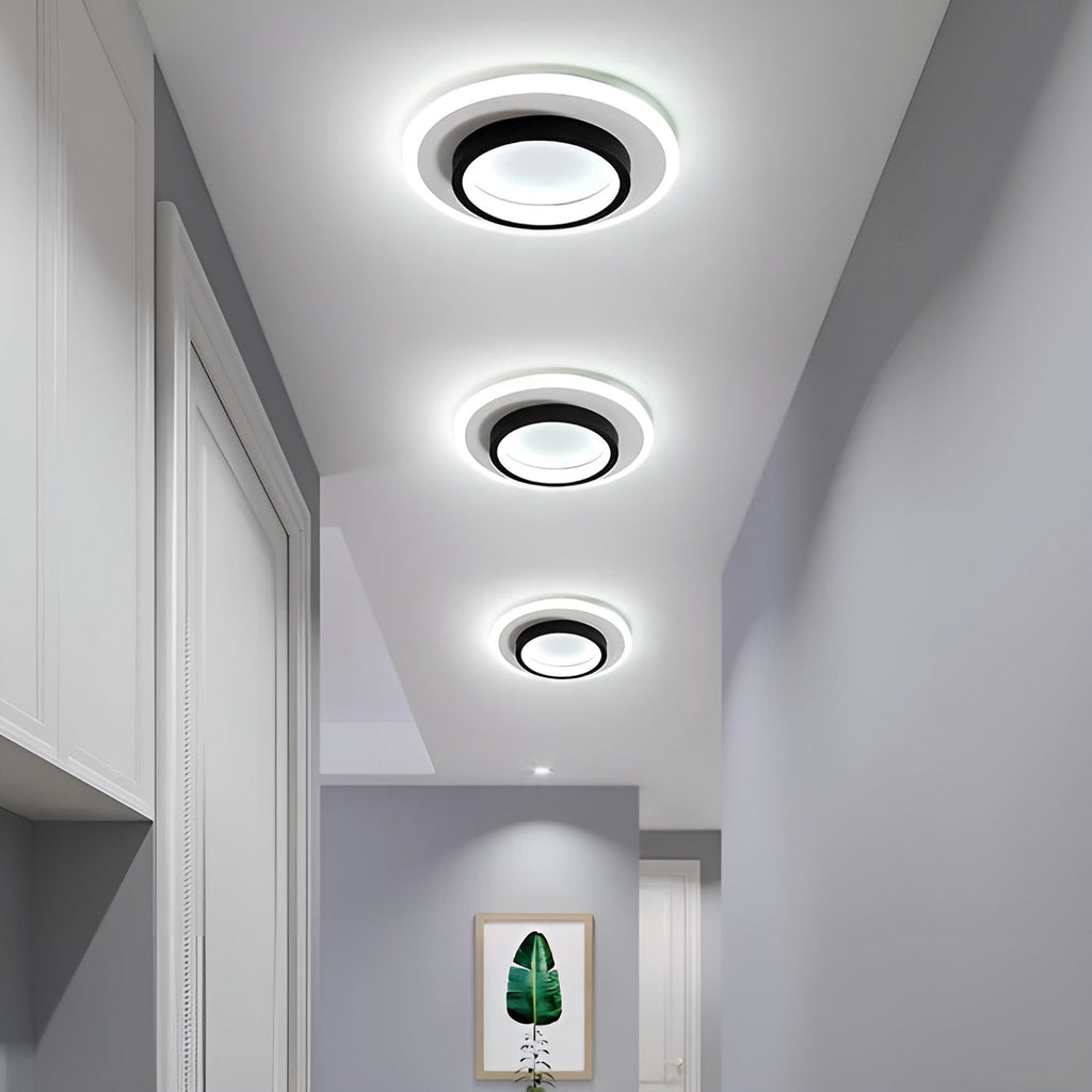 Lampada da soffitto rotonda – Design snodato e moderno | Perfetta per soggiorni e sale da pranzo
