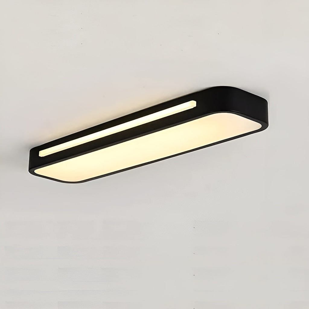 Lampada da soffitto rettangolare – Linee chiare e design moderno | Perfetta per soggiorno e zona pranzo