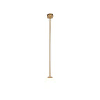 Lampada a Sospensione Minimalista in Ottone