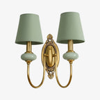 Lampada da Parete Lodge Ceramica&Tessuto&Metallo
