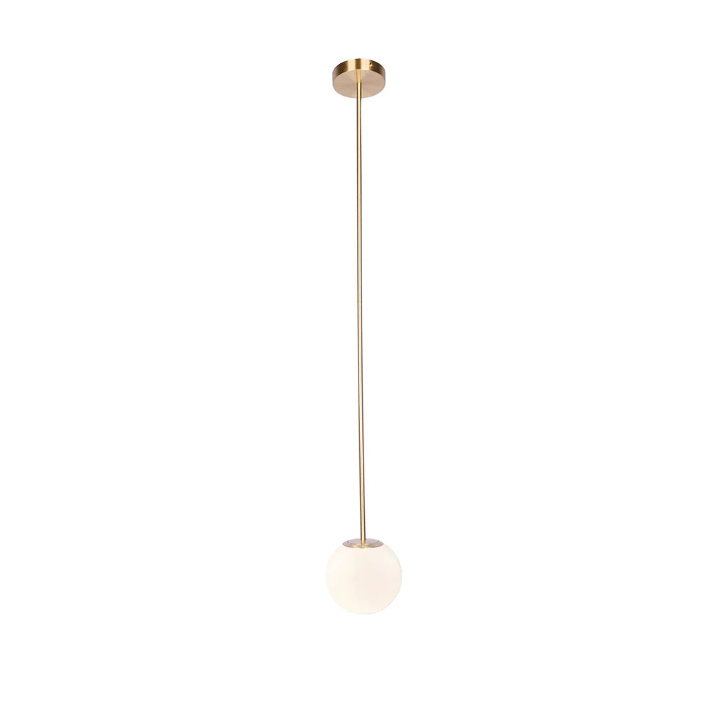 Lampada a Sospensione Minimalista in Ottone