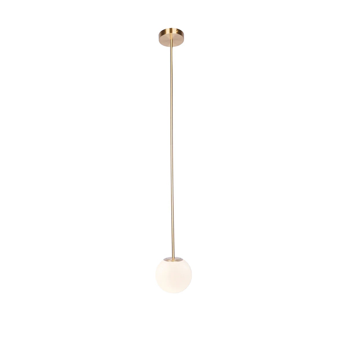 Lampada a Sospensione Minimalista in Ottone