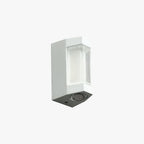 Lampada da Parete Esterno Marve Nordic Up Down, Bianco/Nero