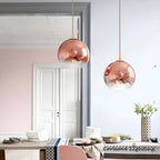 AuraDome Light - Moderna lampada a sospensione a forma sferica