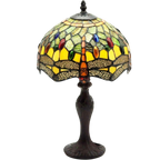 Lampada da Tavolo Tiffany 10" Drago Verde Minster