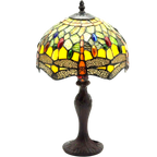 Lampada da Tavolo Tiffany 10" Drago Verde Minster