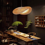 BambooChic – Lampada a sospensione in bambù naturale Boho