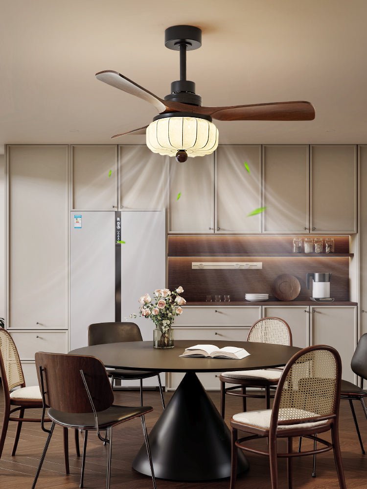 Elira Vintage Ventilatore da Soffitto con Luce
