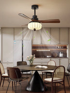 Elira Vintage Ventilatore da Soffitto con Luce