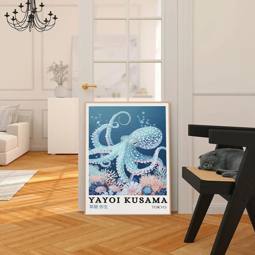 Polpo di Yayoi Kusama
