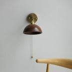Eira Vintage Lampada da Parete con Interruttore a Catena
