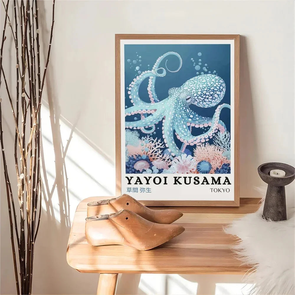 Polpo di Yayoi Kusama
