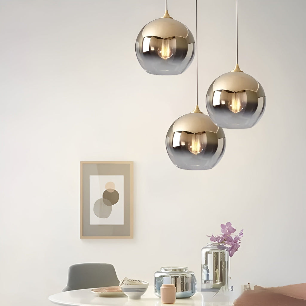 AuraDome Light - Moderna lampada a sospensione a forma sferica