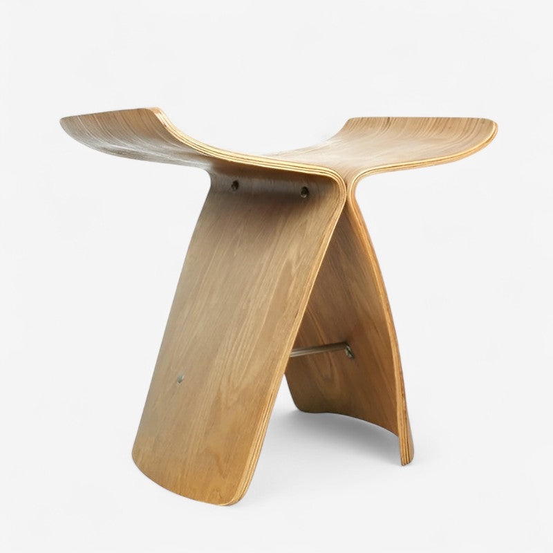 FloraSeat – Sgabello decorativo fatto a mano a forma di farfalla