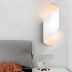 SpiralGlow Light - Lampada a parete LED a spirale in metallo impermeabile nordico