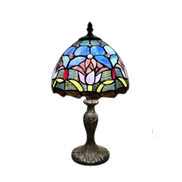 Lampada da Tavolo Tiffany Minster Dunshill 20cm