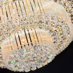 Lampadario a Cristallo Multi Livello
