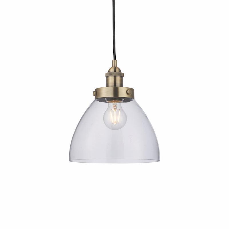 Lampadario in Ottone Hansen