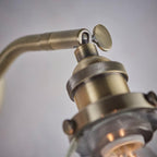 Applique da parete in ottone Hansen di Endon Lighting