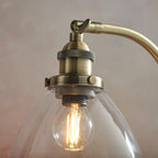 Lampada da Tavolo in Ottone Hansen di Endon Lighting