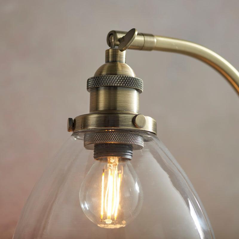 Lampada da Tavolo in Ottone Hansen di Endon Lighting