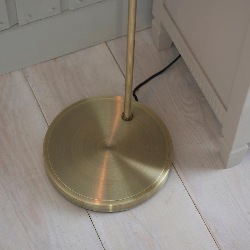 Lampada da Terra in Ottone Hansen