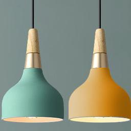 Arte Creativa Moderna a Disco Macaron Lampada a Sospensione 1 Luce