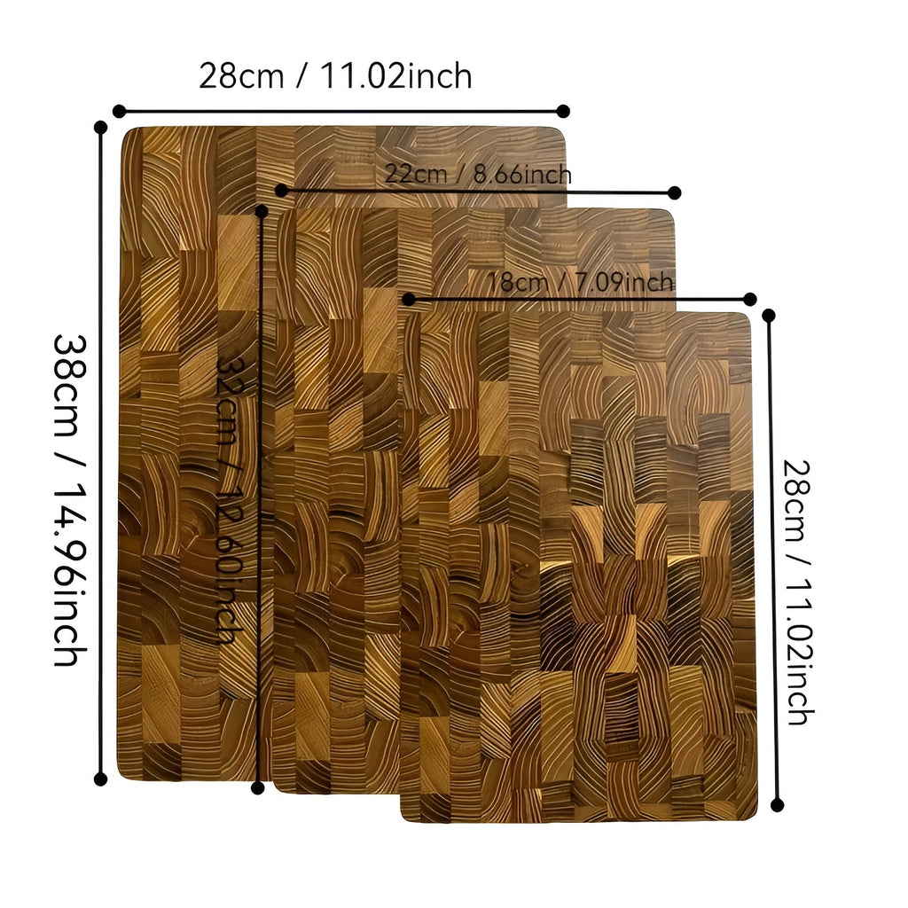 Tagliere in legno di acacia – Di alta qualità e durevole | Ideale per cucinare e servire