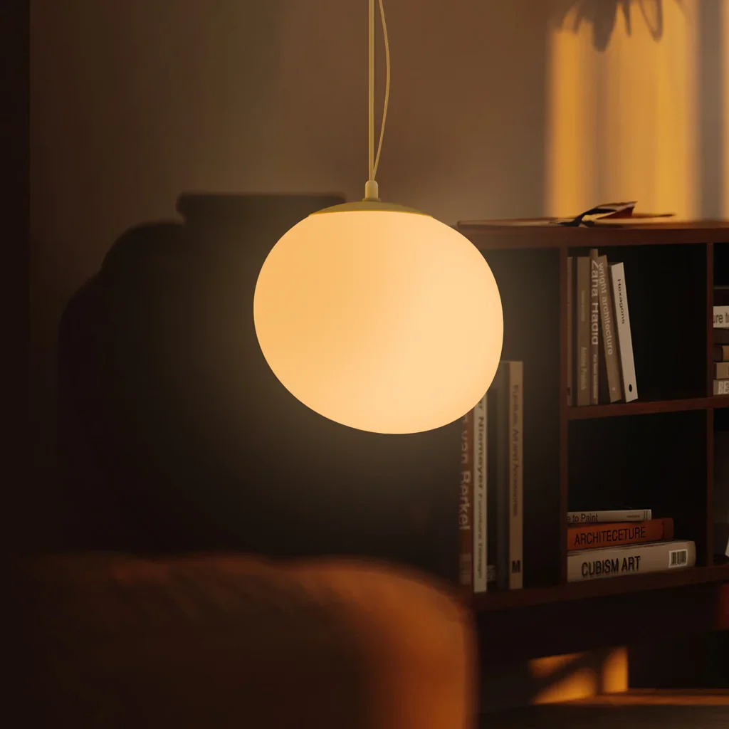 Lampada a Sospensione Nordic White Pebble