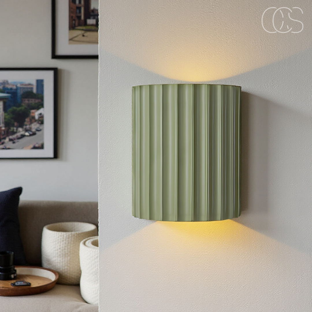 OCS - Lampada da Parete LED Minimalista - Luce Verso Il Basso & Verso L'Alto