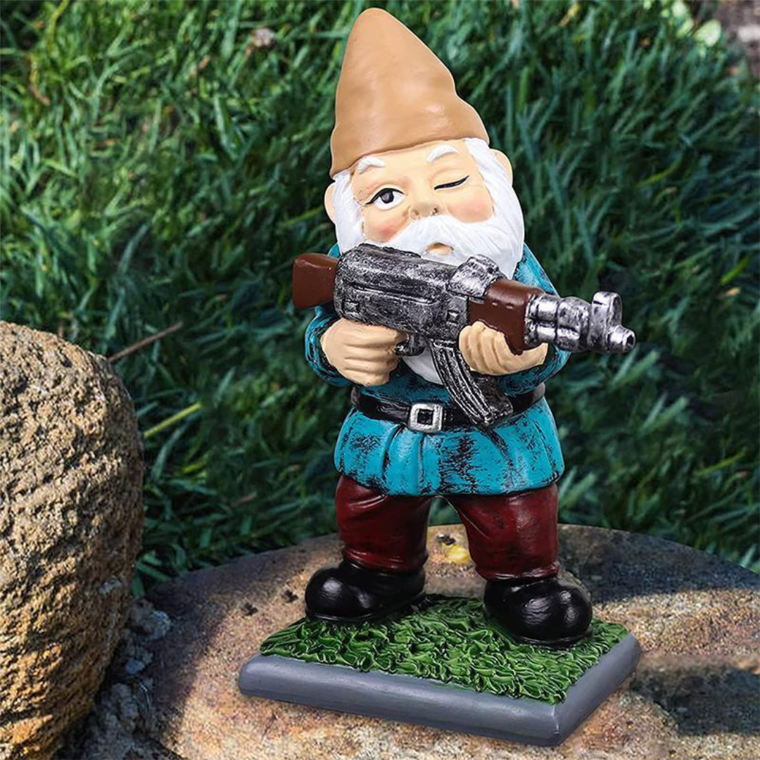 Drelix - Gnomo da Giardino Militare