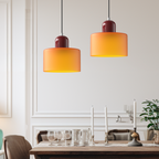 Lampada a sospensione in vetro creativo Bauhaus