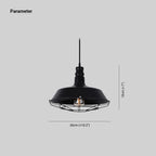 Lampadario Industriale Rustico Nero Epoch